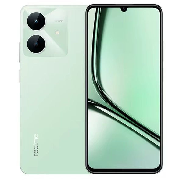 Смартфон Realme Note 60X 4/128GB Зеленый (Wilderness Green)