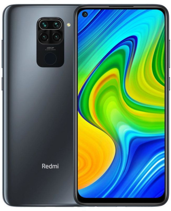 Смартфон Xiaomi Redmi Note 9 3/64GB (NFC) Черный RU | Фото 2 из 2