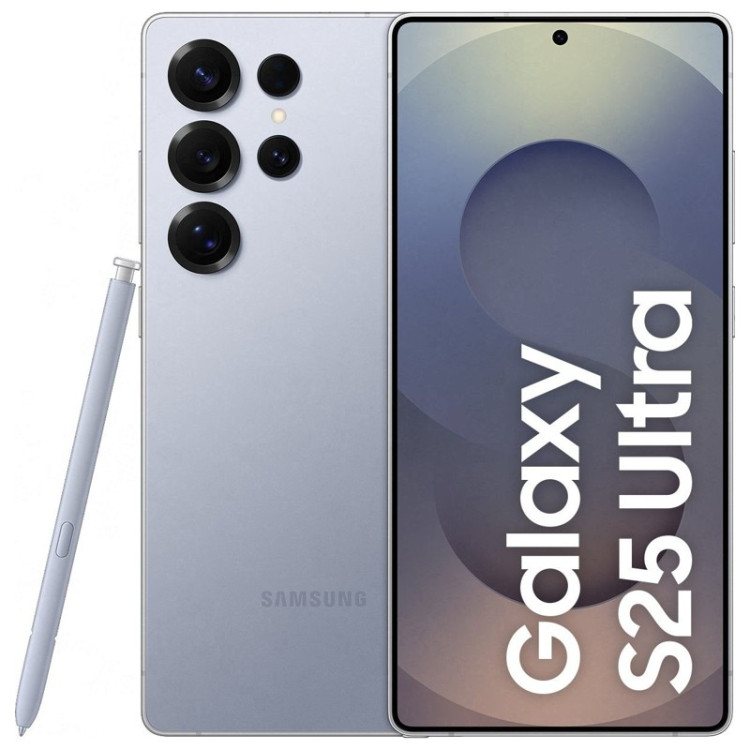 Смартфон Samsung Galaxy S25 Ultra 12/256GB Синий Титан (Titanium Silverblue)