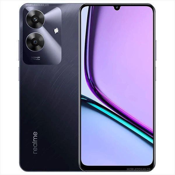 Смартфон Realme Note 60X 4/128GB Черный (Marble Black) | Фото 1 из 3