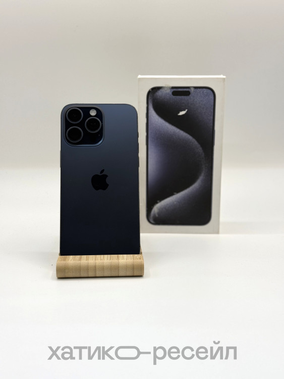 Уценка Смартфон Apple iPhone 15 Pro Max 256GB Синий (Blue Titanium) nano SIM + eSIM