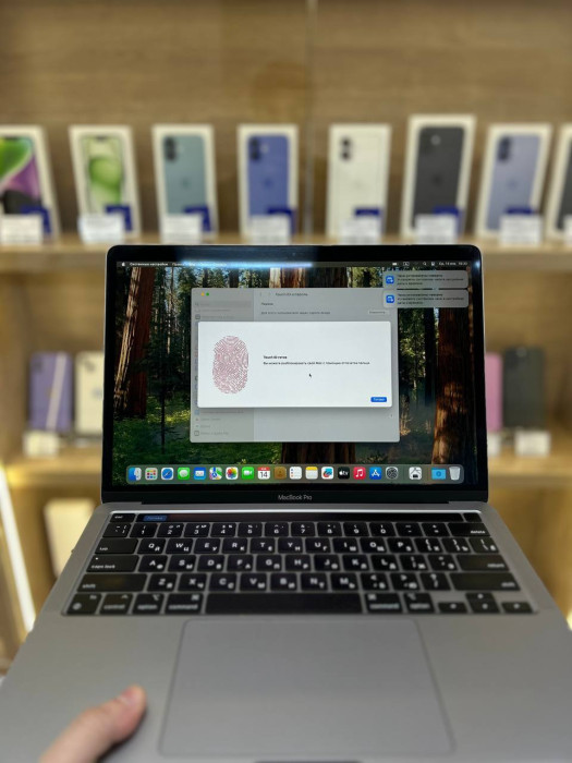 Б/У Ноутбук Apple MacBook Pro 13 2022 MNEH3ZP/A (Apple M2 8-core, 8GB/256GB, 10-Core GPU) Серый космос | Фото 4 из 4