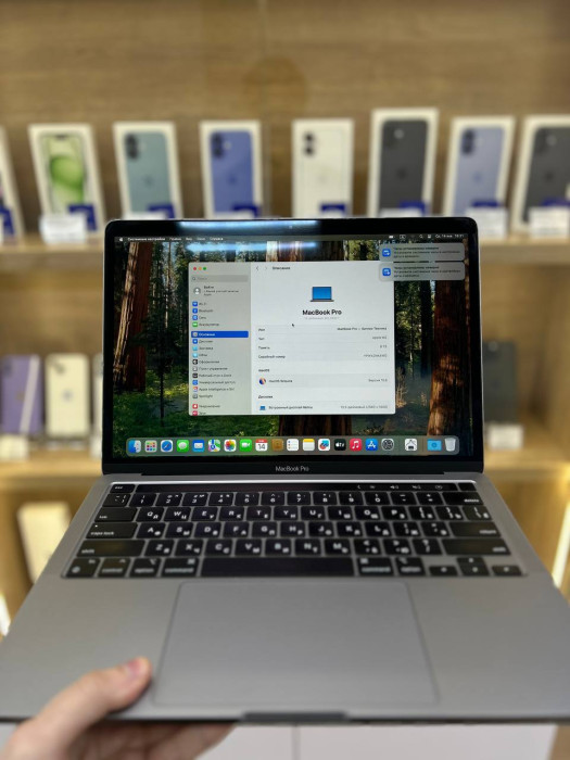 Б/У Ноутбук Apple MacBook Pro 13 2022 MNEH3ZP/A (Apple M2 8-core, 8GB/256GB, 10-Core GPU) Серый космос | Фото 2 из 4