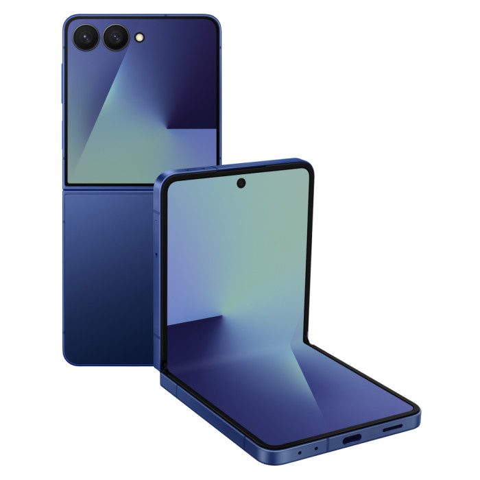 Смартфон Samsung Galaxy Z Flip7 12/256GB Синий (Blue Shadow)