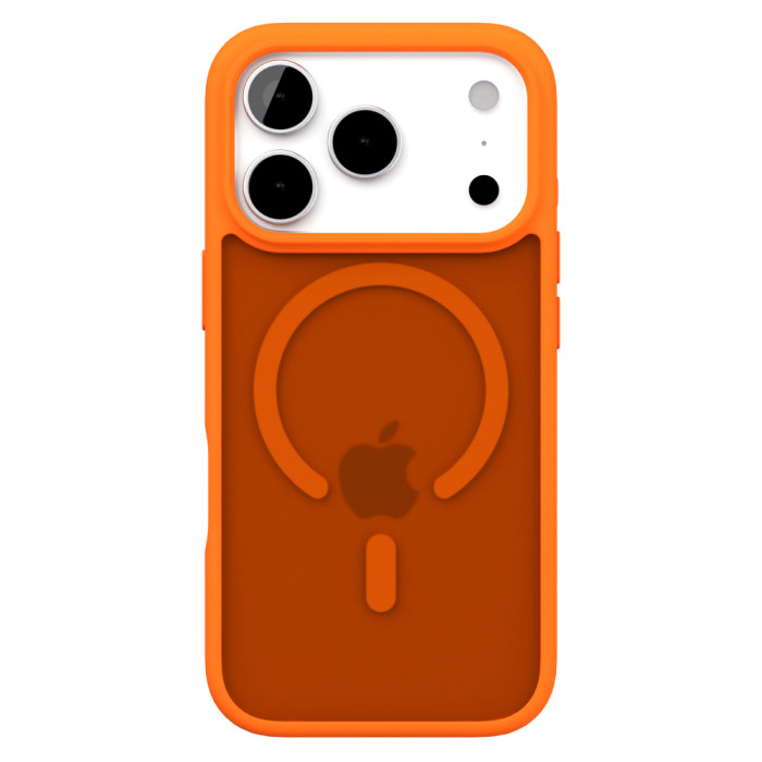 Чехол защитный VLP LITE Bloom Case с MagSafe для iPhone 17 Pro Max, оранжевый