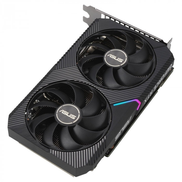 Видеокарта ASUS GeForce RTX3060 Ti LHR 8 Gb (DUAL-RTX3060TI-8G-MINI-V2), Retail | Фото 3 из 8