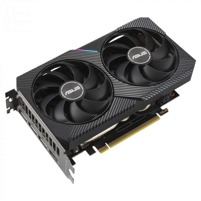 Видеокарта ASUS GeForce RTX3060 Ti LHR 8 Gb (DUAL-RTX3060TI-8G-MINI-V2), Retail | Фото 4 из 8