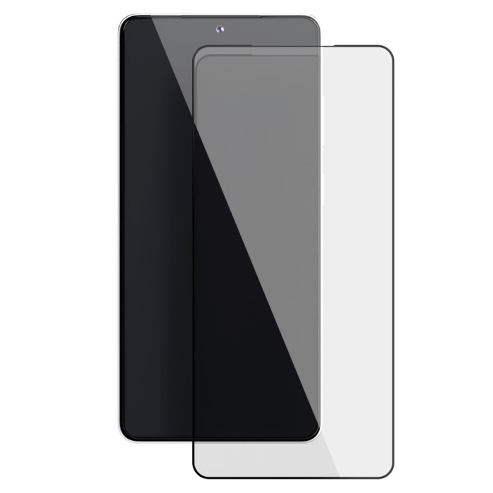 Стекло защитное 2.5D VLP A Glass для Samsung Galaxy S26, с черной рамкой