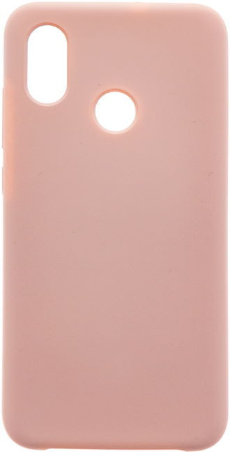 Чехол-накладка Silicone Cover для Xiaomi Mi 8 Lite бежевый | Фото 2 из 2