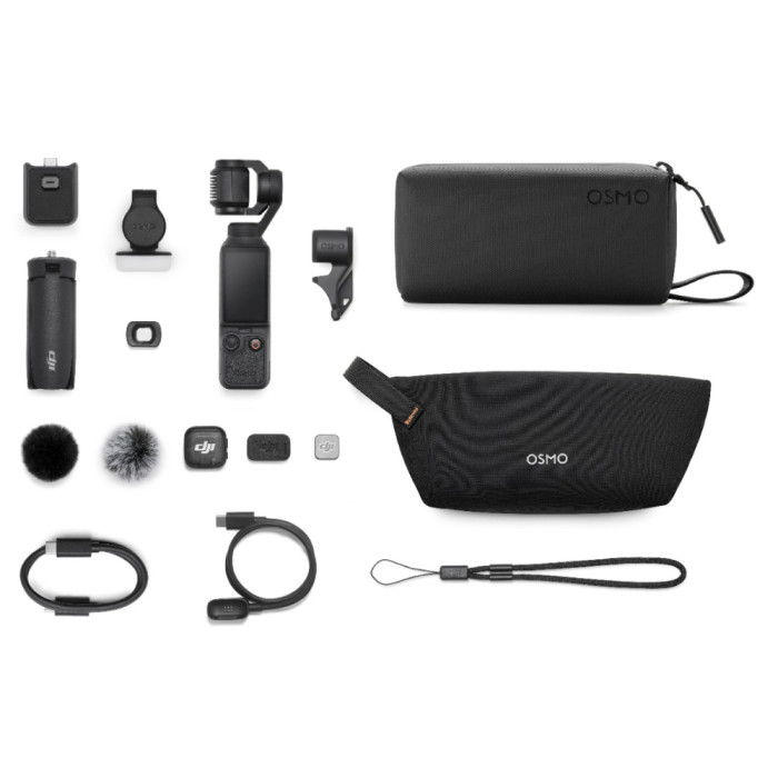 Экшн-камера DJI Osmo Pocket 4 Creator Combo Черный