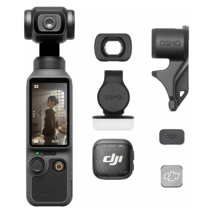 Экшн-камера DJI Osmo Pocket 4 Creator Combo Черный