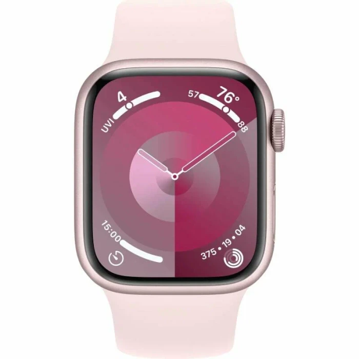 Умные часы Apple Watch Series 9 41mm GPS Aluminum Case with Sport Band Pink | Фото 2 из 4
