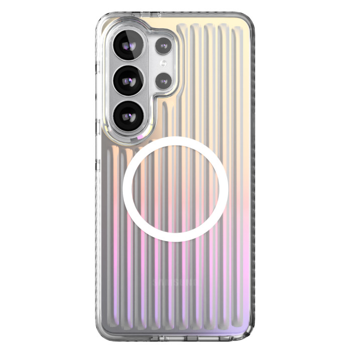 Чехол защитный VLP Pulse Case с MagSafe для Samsung Galaxy S26 Ultra, перламутровый