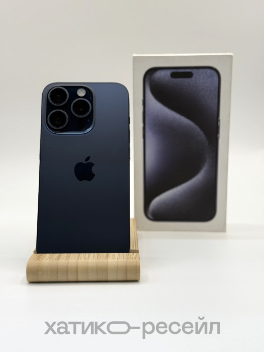 Б/у Смартфон Apple iPhone 15 Pro 128GB Синий Dual-Sim