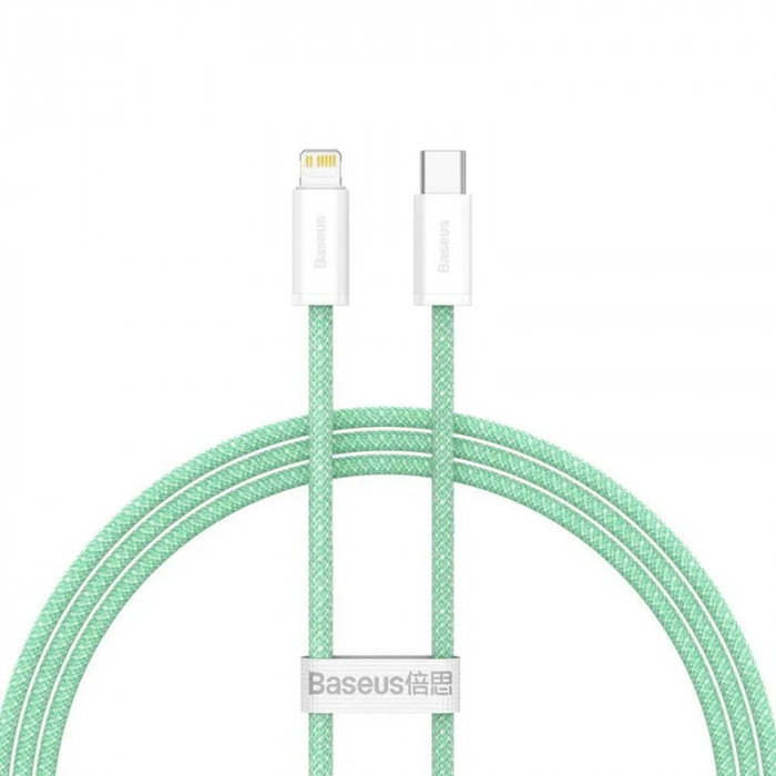 Кабель Baseus Dynamic Series Fast Charging Data Cable Type-C to Lightning 20W 1m Зеленый | Фото 1 из 4