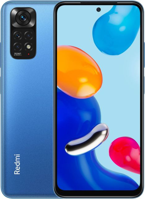 Смартфон Xiaomi Redmi Note 11 4/128GB Синие сумерки (Twilight Blue) EAC | Фото 6 из 6