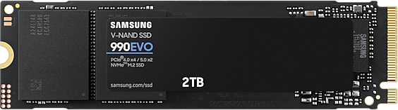 Накопитель SSD 2Tb Samsung 990 EVO (MZ-V9E2T0BW)