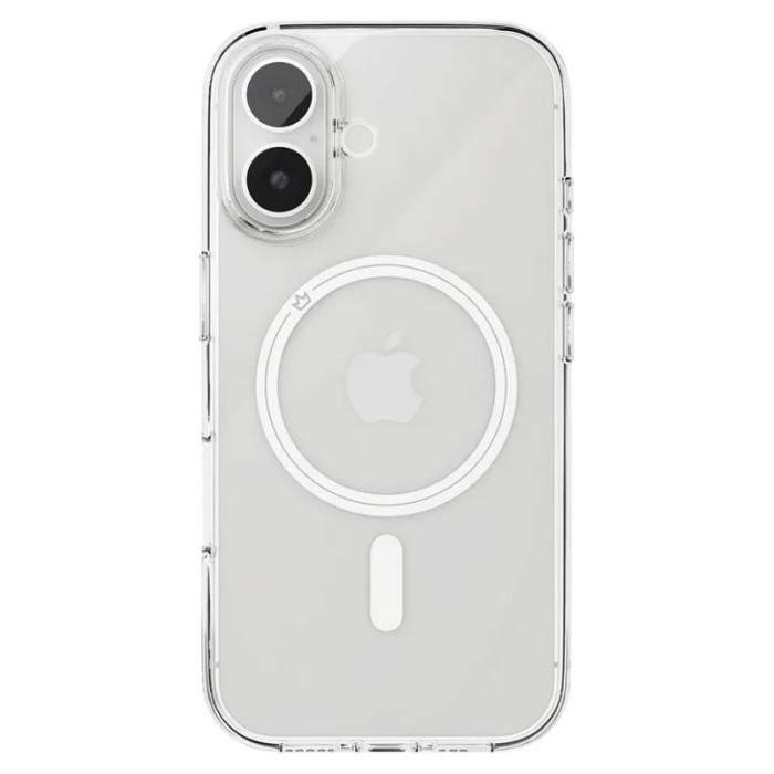 Чехол защитный "vlp" Puro Case с MagSafe для iPhone 16 Plus, прозрачный | Фото 1 из 1