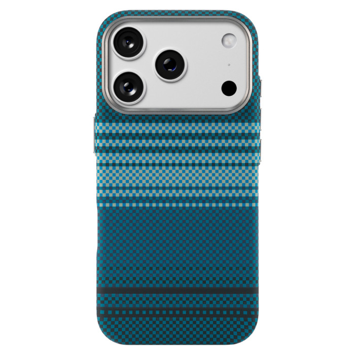 Чехол защитный Rocket Graphic для iPhone 17 Pro Max, MagSafe совместимый, синий