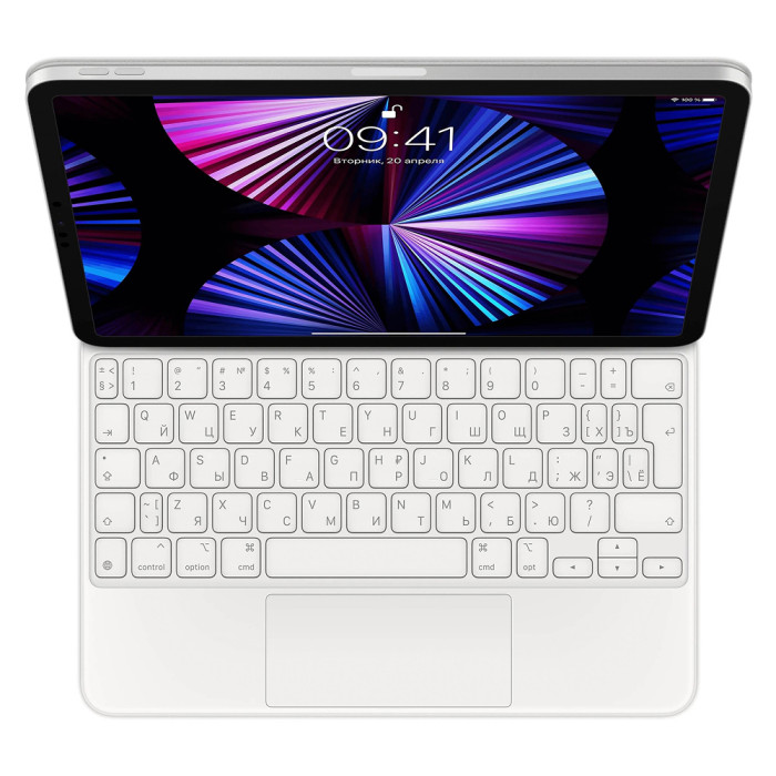 Клавиатура Apple Magic Keyboard для iPad Air 11 (М3) белый (MDFV4)