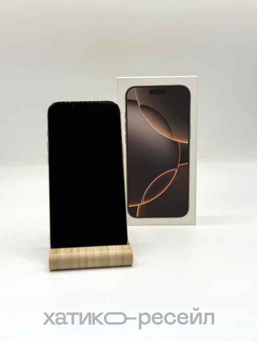 Уценка Смартфон Apple iPhone 16 Pro Max 1TB Пустынный титан (Desert Titanium) nano SIM + eSIM (Без RuStore)