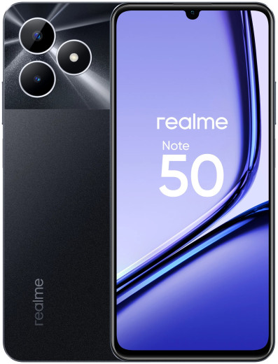 Смартфон Realme Note 50 3/64 Черный (Speed Black) EAC — 