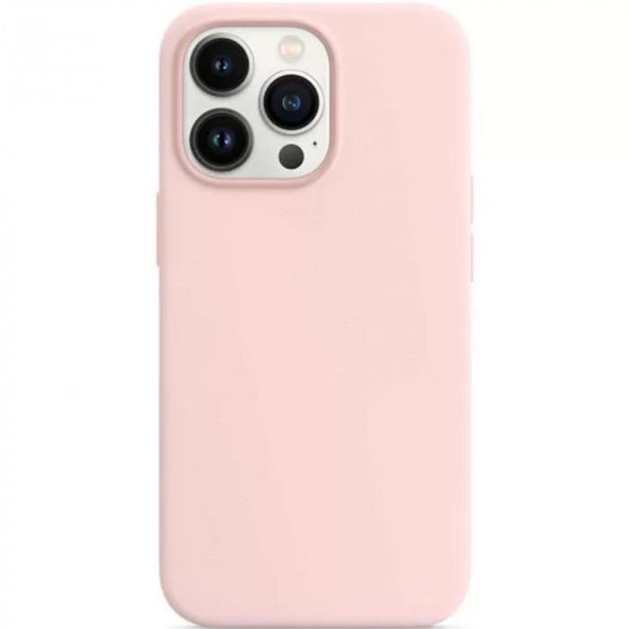 Чехол Silicone Case MagSafe для iPhone 13 Pro Pink