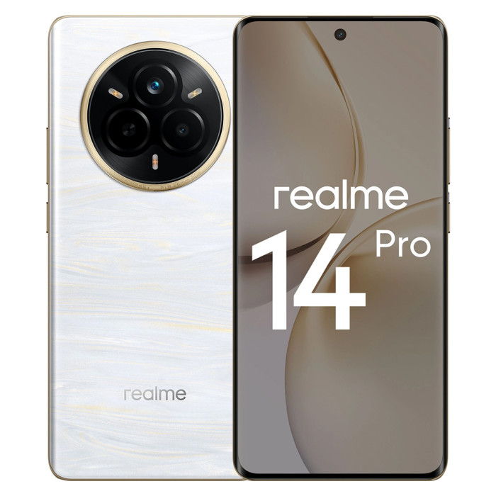 Смартфон Realme 14 Pro 8/256GB Белый (Pearl White)