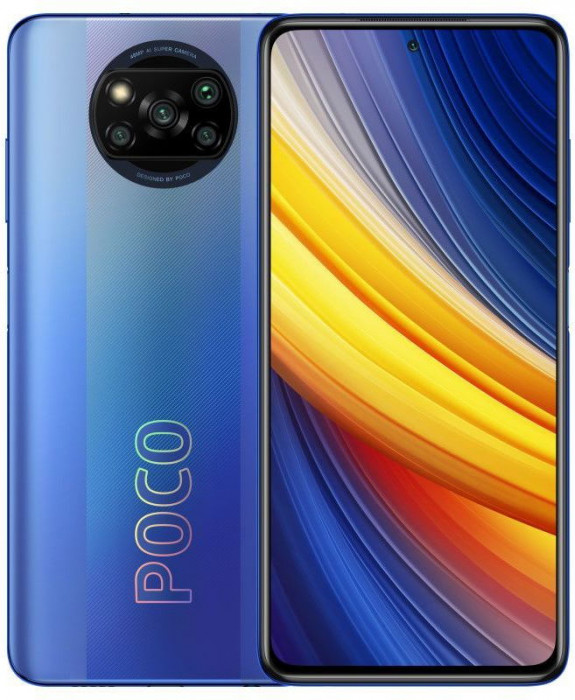 Смартфон Xiaomi Poco X3 Pro 6/128GB Frost Blue | Фото 1 из 2