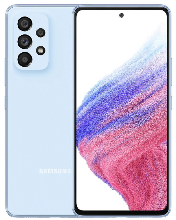Смартфон Samsung Galaxy A53 5G 6/128GB Голубой (Awesome Blue) | Фото 4 из 4