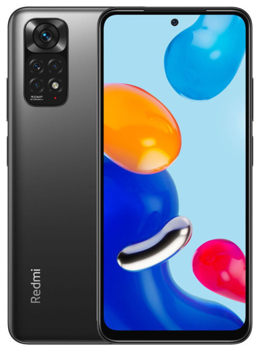 Смартфон Xiaomi Redmi Note 11 4/128GB NFC Серый графит (Graphite Gray) | Фото 6 из 6