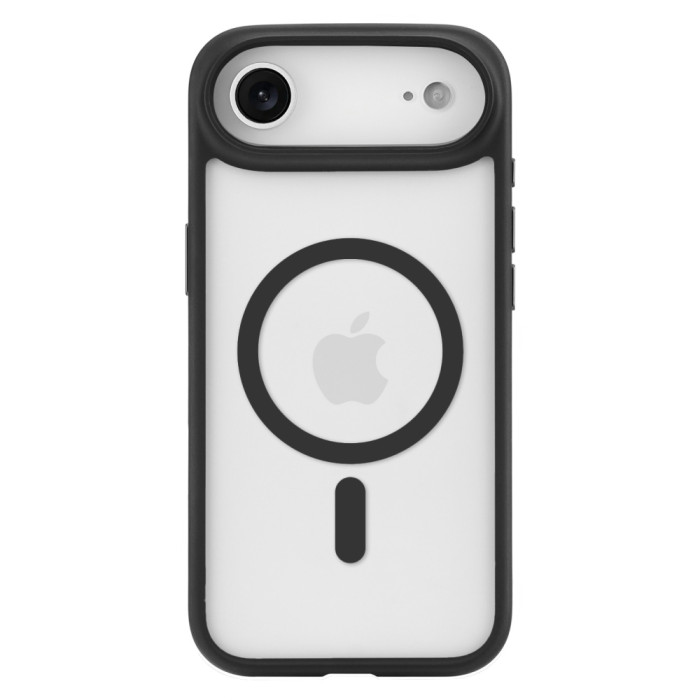 Чехол защитный uBear Shade Case для iPhone 17 Air, MagSafe совместимый, усиленный, силк-тач, черный