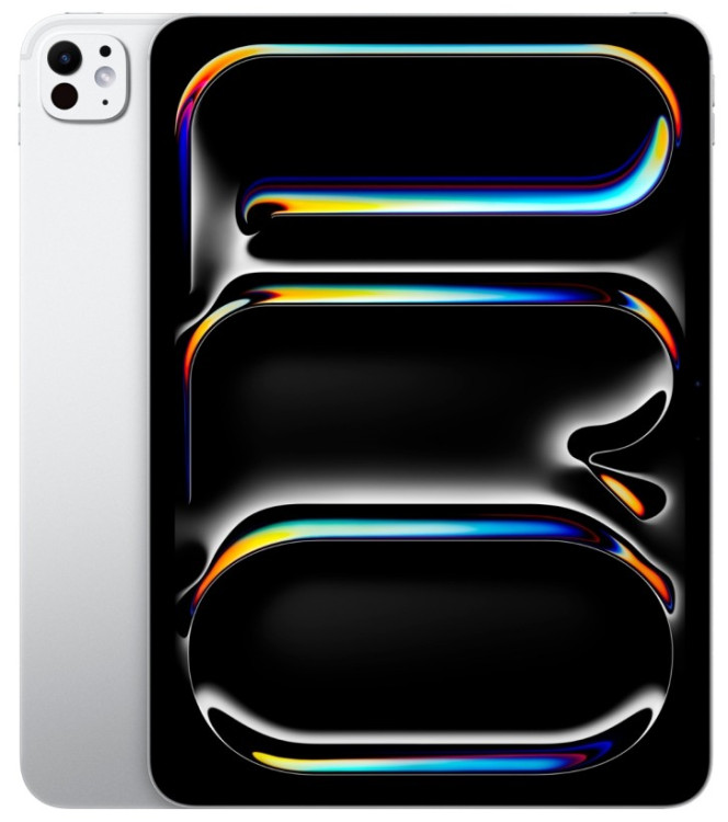Планшет Apple iPad Pro 13 (2024) 256GB Wi-Fi + Cellular Cеребристый (Silver) (Без RuStore)