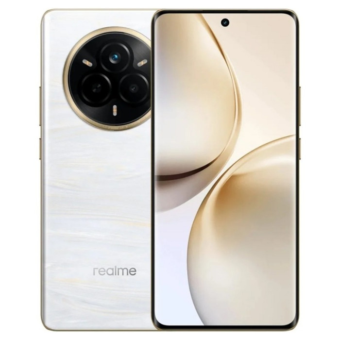 Смартфон Realme 14 Pro 12/512GB Белый (Pearl White) | Фото 1 из 3