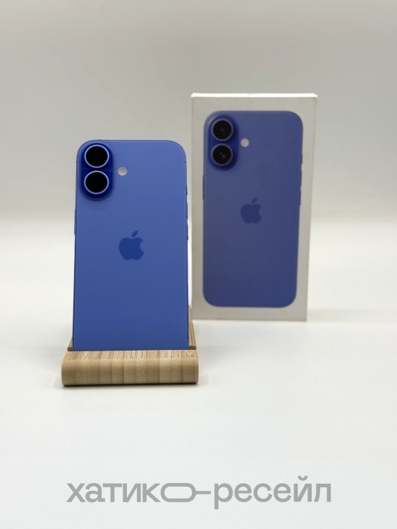 Уценка Смартфон Apple iPhone 16 128GB Ультрамарин (Ultramarine)
