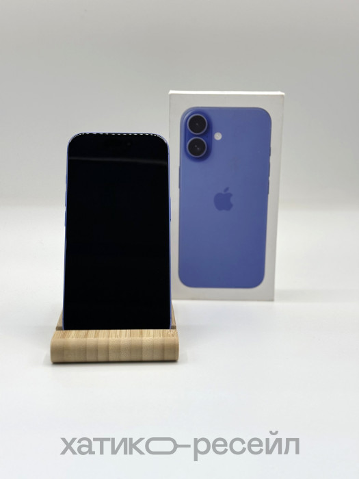 Уценка Смартфон Apple iPhone 16 128GB Ультрамарин (Ultramarine)