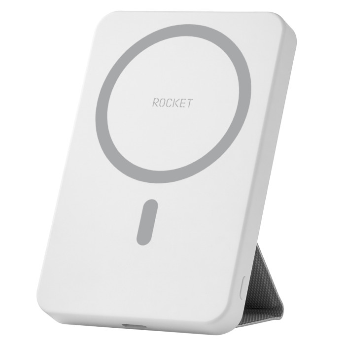 Внешний аккумулятор ROCKET Energy, 5 000 мАч, с поддержкой MagSafe, белый