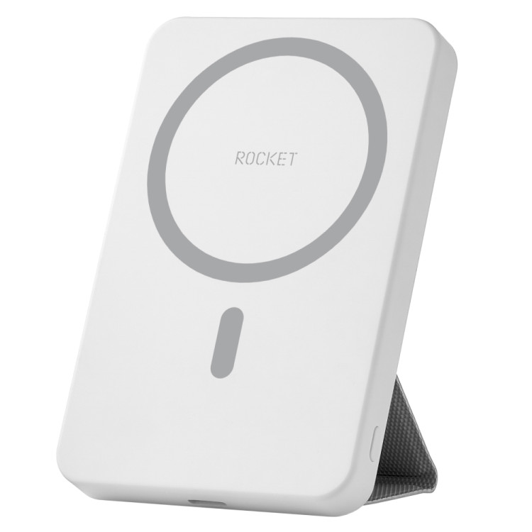 Внешний аккумулятор ROCKET Energy, 5 000 мАч, с поддержкой MagSafe, белый