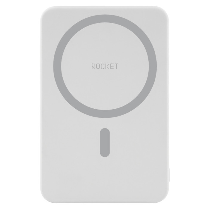 Внешний аккумулятор ROCKET Energy, 5 000 мАч, с поддержкой MagSafe, белый