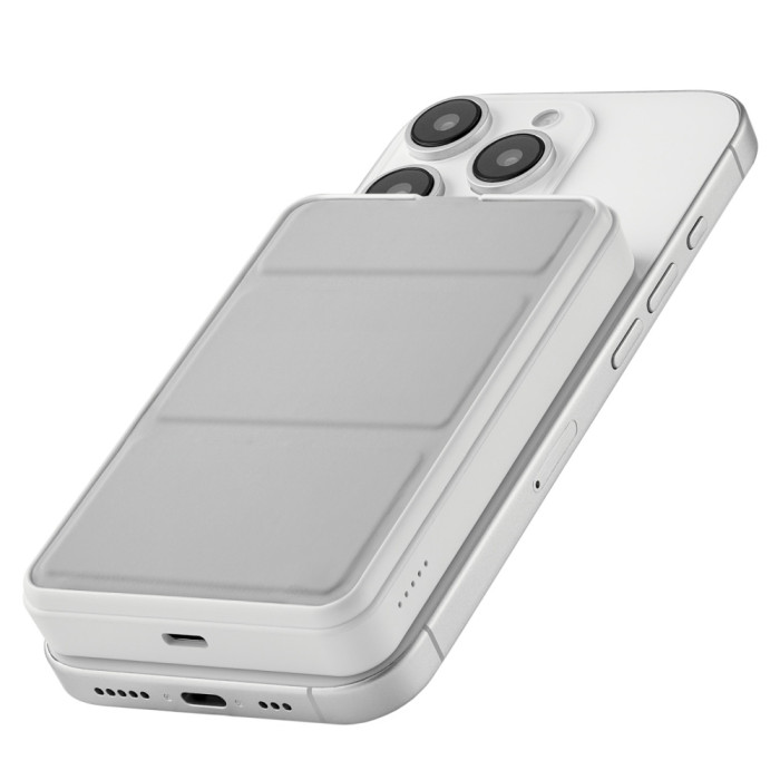 Внешний аккумулятор ROCKET Energy, 5 000 мАч, с поддержкой MagSafe, белый