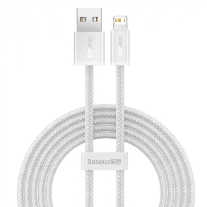 Кабель Baseus Dynamic Series Fast Charging Data Cable Type-C to Lightning 20W 2m Белый (CALD000102) | Фото 1 из 2