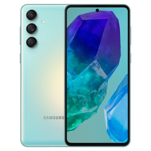 Смартфон Samsung Galaxy M55 8/256GB Зеленый (Light Green) — 
