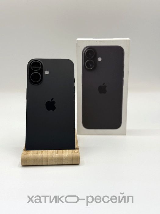 Уценка Смартфон Apple iPhone 16 128GB Черный (Black)