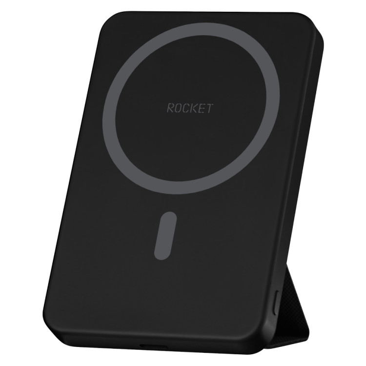 Внешний аккумулятор ROCKET Energy, 5 000 мАч, с поддержкой MagSafe, чёрный