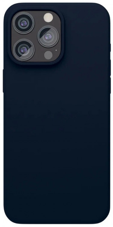 Чехол защитный VLP Aster Case с MagSafe для iPhone 15 Pro темно-синий