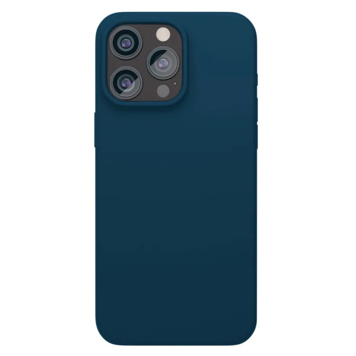 Чехол защитный VLP Aster Case с MagSafe для iPhone 15 Pro, темно-синий