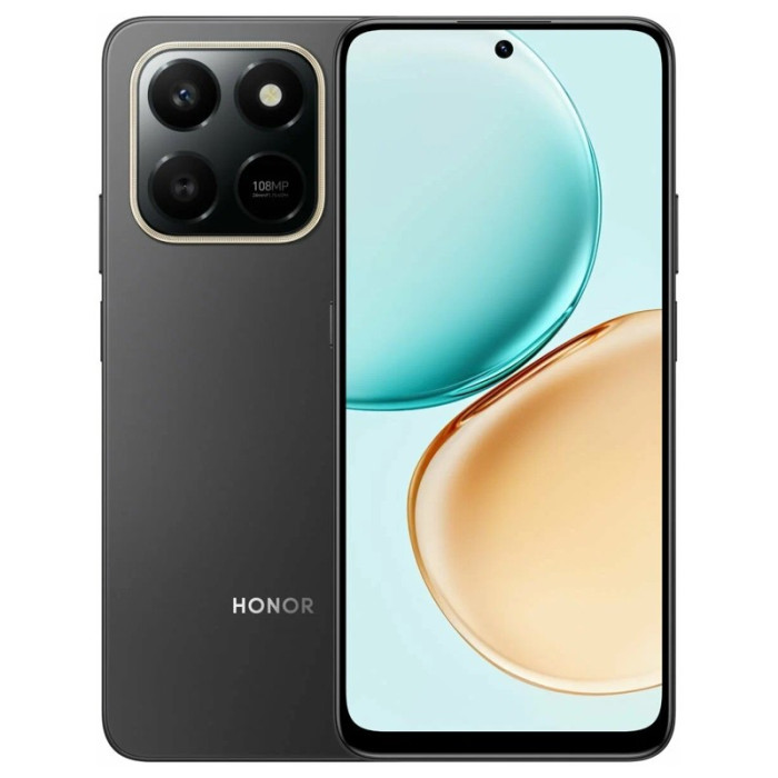 Смартфон Honor X7d 8/512GB Черный (Velvet Black)