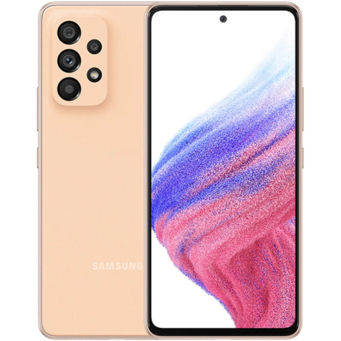 Смартфон Samsung Galaxy A53 5G 6/128GB Персиковый (Awesome Peach) | Фото 5 из 5