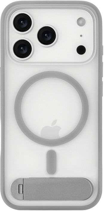 Чехол защитный uBear Stand 360° Mag Case для iPhone 17 Pro, MagSafe совместимый, силикон, софт-тач, черный | Фото 1 из 1