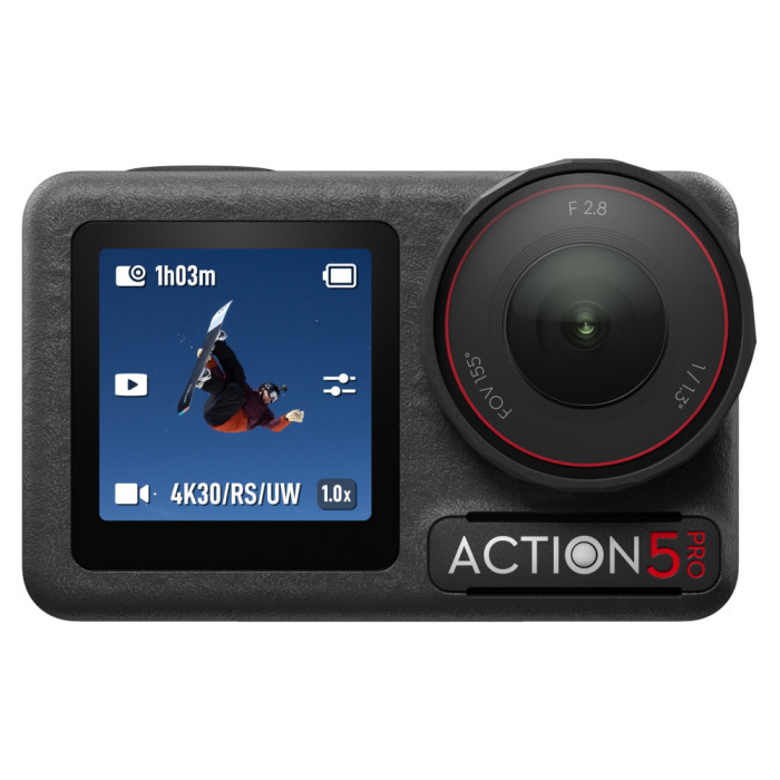 Экшн-камера DJI Osmo Action 5 Pro Adventure Combo Черный (Black)